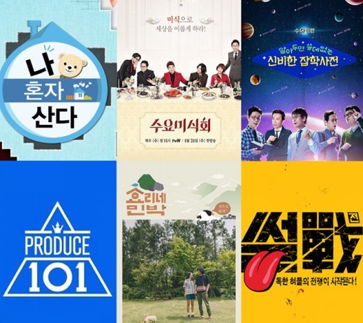“Produce 101 Mùa 2”, “Hyori’s Homestay” và một số khác được chọn là chương trình thực tế của năm