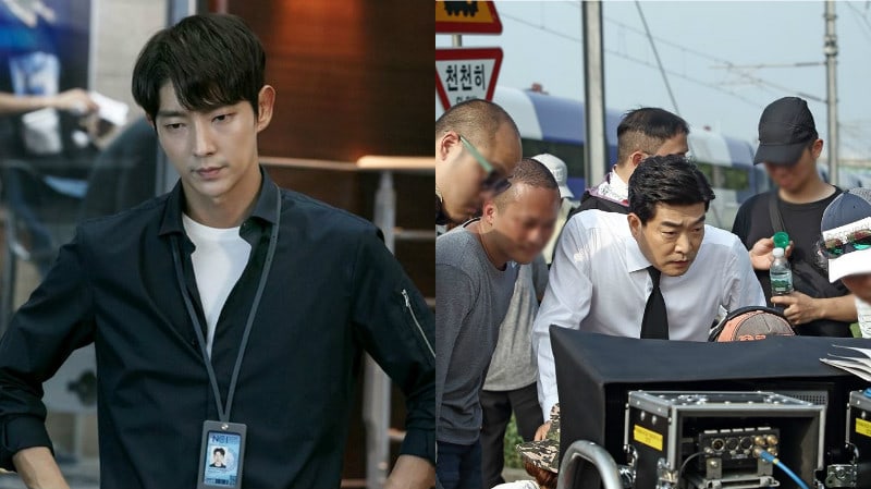 Lee Joon Gi và Son Hyun Joo thể hiện sự chuyên nghiệp ở hậu trường bộ phim "Criminal Minds"