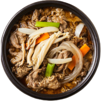 뚝배기 불고기 (Hot pot Bulgogi)
