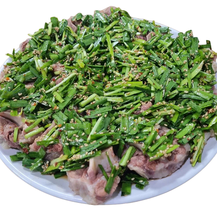 부추꼬리수육(Beef tail stew with Gan Jang Sauce)