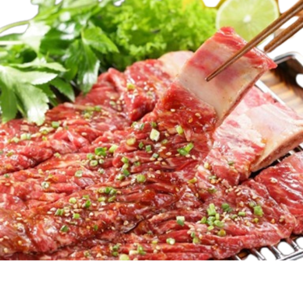 양념LA갈비 (Marinated short rib, Sườn non Bò Tẩm gia vị)