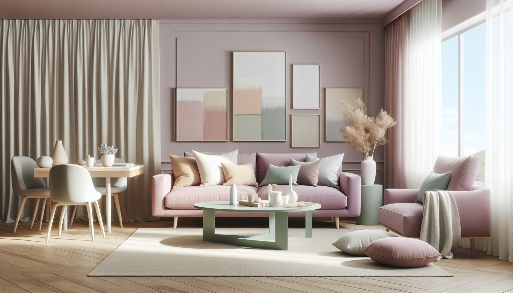 莫 蘭 迪 色 裝潢