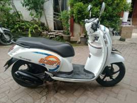 Scoopy Thn 2016 Putih Siap Pakai