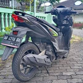 Honda Vario 125 Hitam Glossy 2017 Plat AB Kota Jog