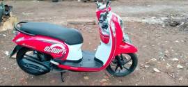 Honda Scoopy Tahun 2015 Merah