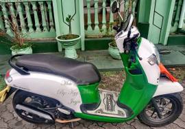 HONDA SCOOPY LED 3RD GENERATION PUTIH HIJAU 2017 /