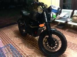 Yamaha Scorpio Custom Scrambler