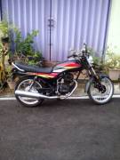 Honda GL 100 Original th.1980 warna Merah