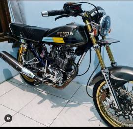 Honda GL full modifikasi