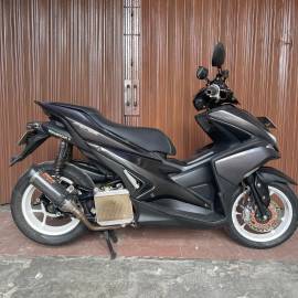 Yamaha aerox 155 vva 2019 non abs std grey