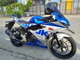 JUAL GSX R150 BIRU 2021