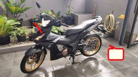 Honda Supra GTR 150 Exclusive Gun Black Thn 2017 