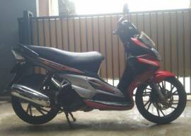 Suzuki Skywave 2010 Merah B JakSel Jual Cepat