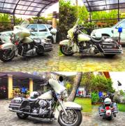 Motor Harley Davidson Electra Police