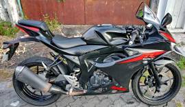 SUZUKI GSX-R150 HITAM DOFF TAHUN 2017 PLAT AB 