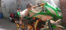 Jual Ninja modif siap GasZ