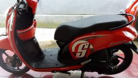 Jual cepat Scoopy merah hitam 2014