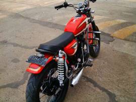 Honda CB 100 Modif Japstyle Red Original