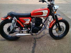 Honda CB 100 Modif Japstyle Red Original