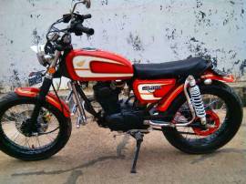 Honda CB 100 Modif Japstyle Red Original