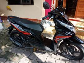 Dijual Honda Beat Thn 2017 Warna Hitam -Merah