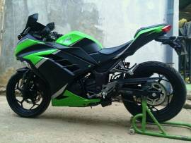 Kawasaki Ninja 250 fi Hijau tahun 2013 Cianjur