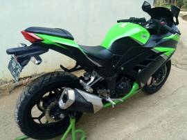 Kawasaki Ninja 250 fi Hijau tahun 2013 Cianjur