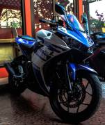 Yamaha R25 Blue White 2014