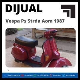 Dijual Motor Vespa Ps Strda Aom Tahun 1987