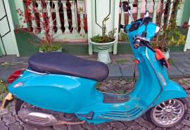 PIAGGIO VESPA SPRINT 150 3V BIRU MUDA 2014 PLAT B 