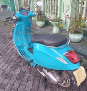 PIAGGIO VESPA SPRINT 150 3V BIRU MUDA 2014 PLAT B 