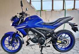 Yamaha New Vixion R 155 Silver Blue 2017 Plat AB S