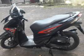 Dijual Motor Honda Vario FI Hitam 125CC Second Kot