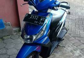 Honda Beat Thn 2010 Wrna Biru