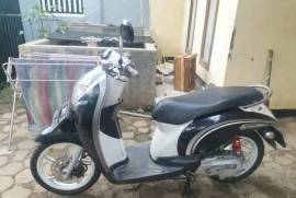 Motor Honda Scoopy tahun 2016 body mulus