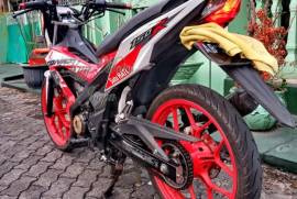 HONDA SONIC 150 MERAH PUTIH 2020 PLAT AB KOTA JOGJ