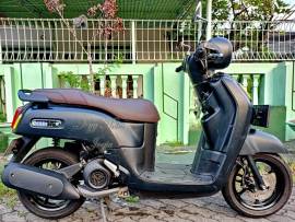 Yamaha Fazzio Hitam Doff (Matte Black) Tahun 2022 