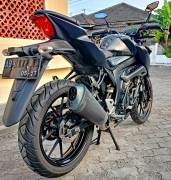 SUZUKI GSX-S150 HITAM DOFF TAHUN 2017 PLAT AB