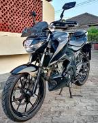 SUZUKI GSX-S150 HITAM DOFF TAHUN 2017 PLAT AB