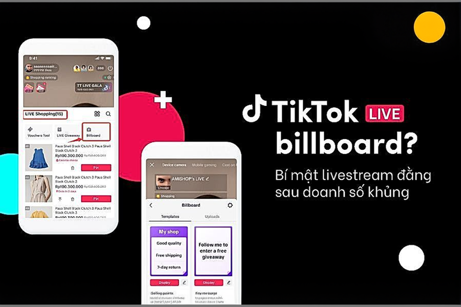 TikTok LIVE billboard: Bí mật livestream đằng sau doanh số khủng