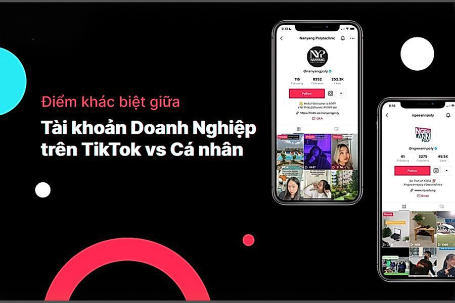 Tài khoản Doanh nghiệp TikTok là gì? Khác gì với cá nhân?
