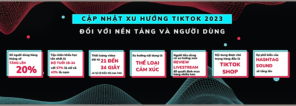 Cập nhật xu hướng TikTok 2023 dành cho nền tảng và người dùng