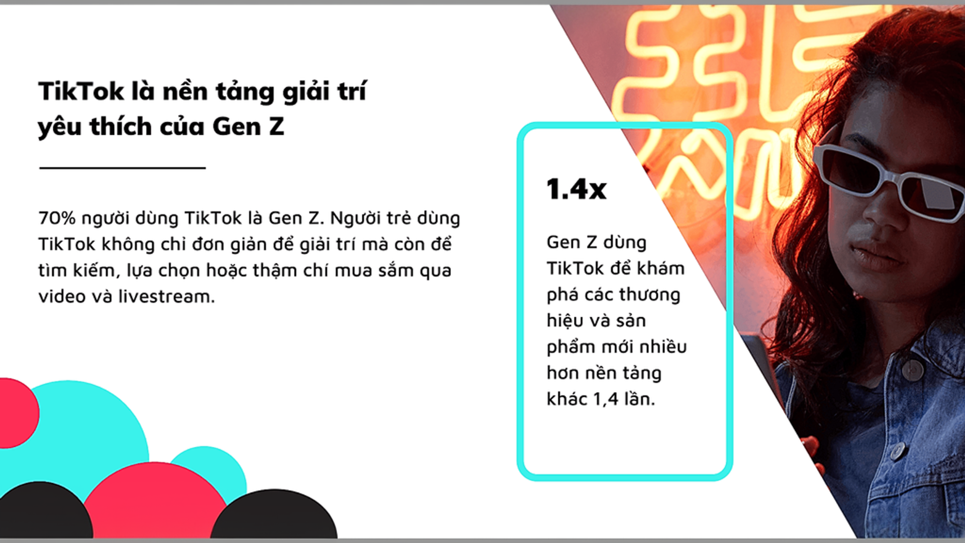 TikTok là nền tảng giải trí yêu thích của Gen Z