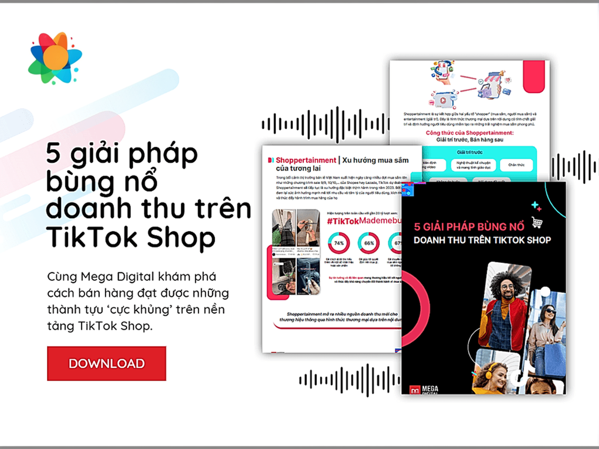 ebook - 5 giải pháp bùng nổ doanh thu trên TikTok Shop