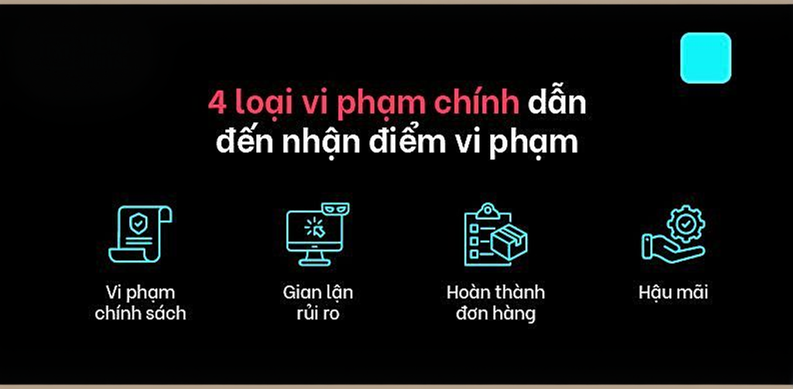 4 loại vi phạm chính dẫn đến nhận điểm vi phạm