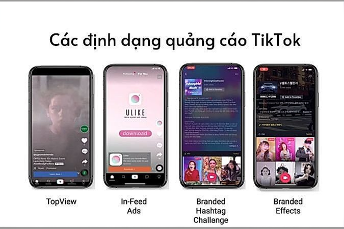 Định dạng quảng cáo TikTok ads