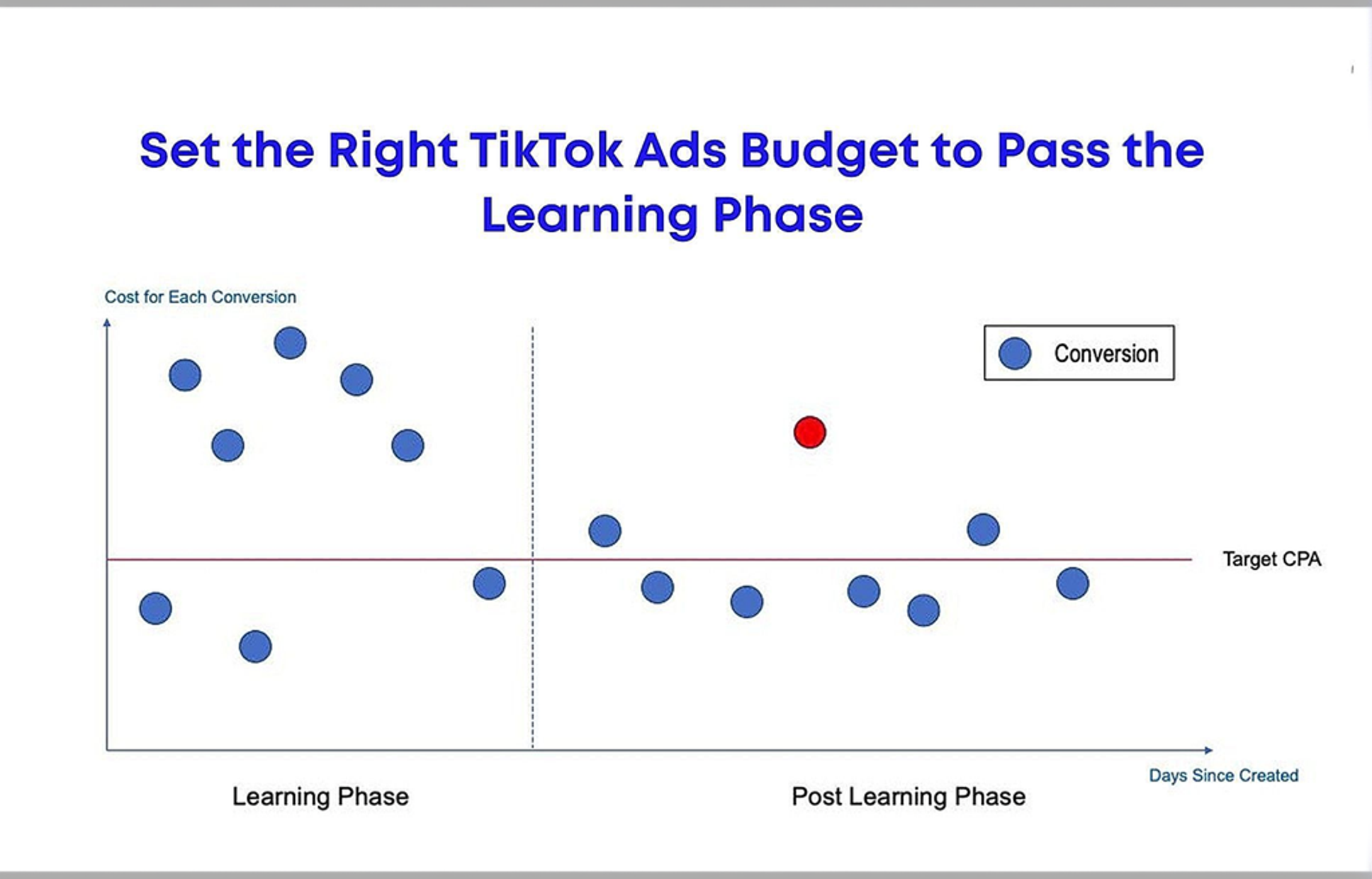 Set the Right TikTok Ads Budget to Pass the Learning Phase