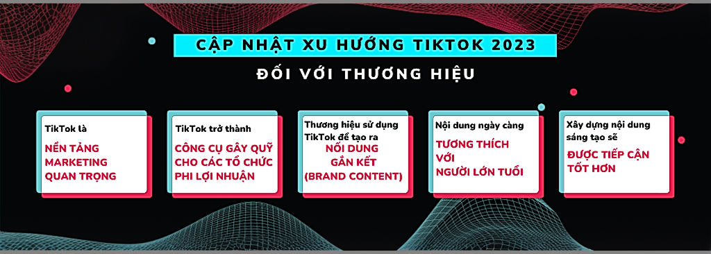 Cập nhật xu hướng TikTok 2023 dành cho thương hiệu, nhà bán hàng