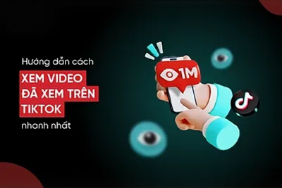 Hướng dẫn cách xem lại video đã xem trên TikTok siêu đơn giản