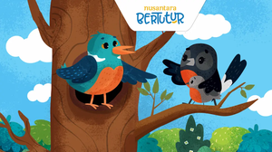 Kepak_Rau_di_Riak_Sungai_Kampar